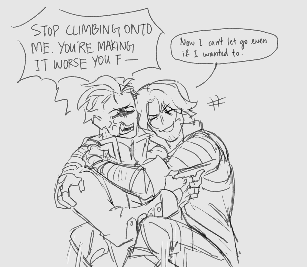 TIANHAI_03's tweet photo. and of course, some bonus follow up doodles as usual. dante decided to be a little mischievous this year >:3 https://t.co/hzdFQZ4A07