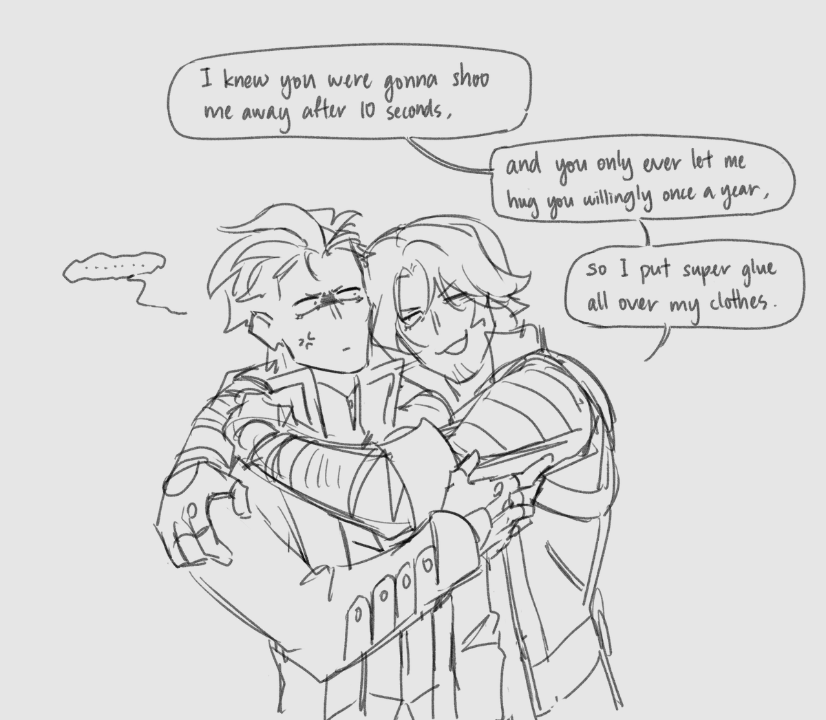 TIANHAI_03's tweet photo. and of course, some bonus follow up doodles as usual. dante decided to be a little mischievous this year >:3 https://t.co/hzdFQZ4A07