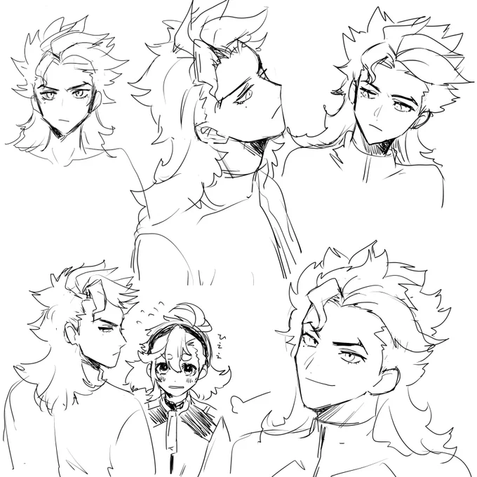 らくがき、、 