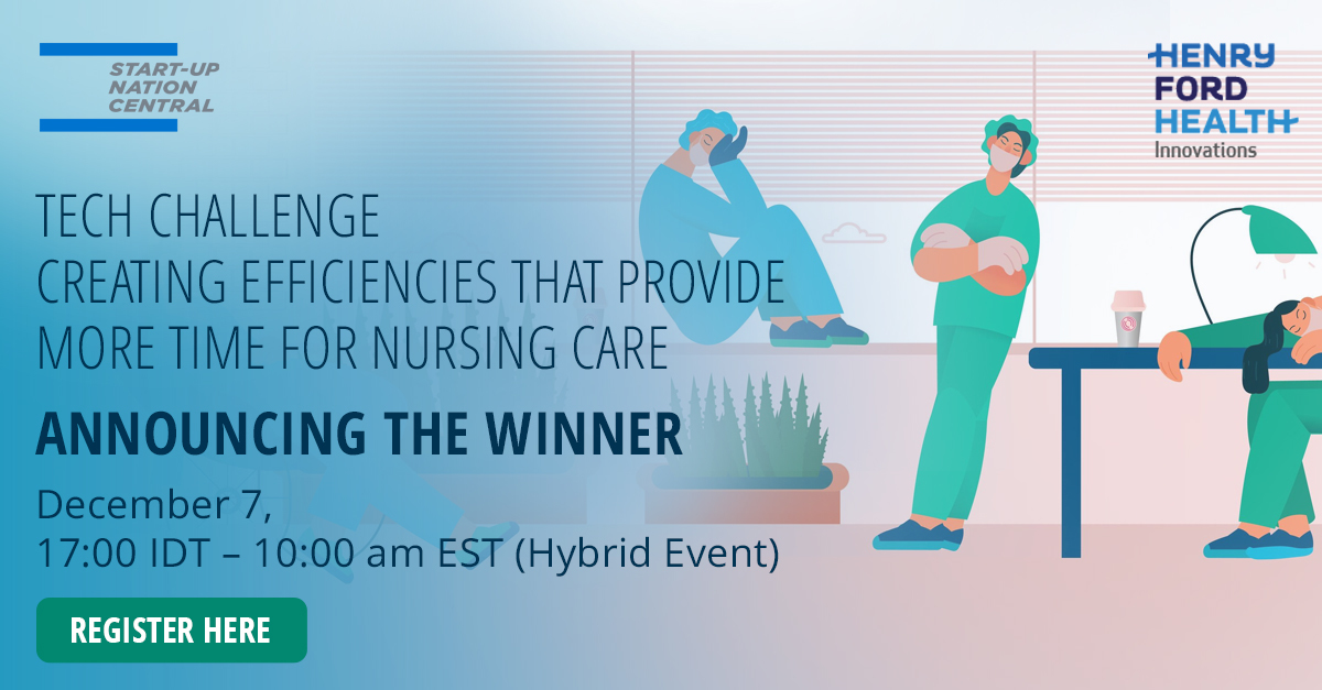 sncentral_'s tweet image. #HealthTech players! Don’t miss the opportunity to join us at the @HenryFordHealth Tech Challenge on December 7th to see some of the most innovative startups in the nursing field and learn who the winner is!  

REGISTER HERE 👉 bit.ly/3ACzJjl