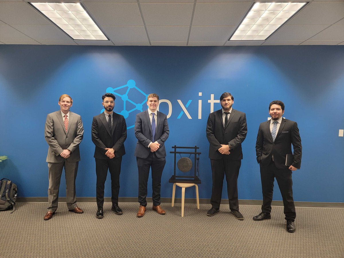 oxitofficial's tweet photo. Congratulations to our team of @unccharlotte  Engineering students on completing their Preliminary Design Review. Oxit is honored to be a sponsor of this exciting team and watch these students develop their skills and deliver a project that truly exceeds expectations. Great work! https://t.co/kVttq2dxzB