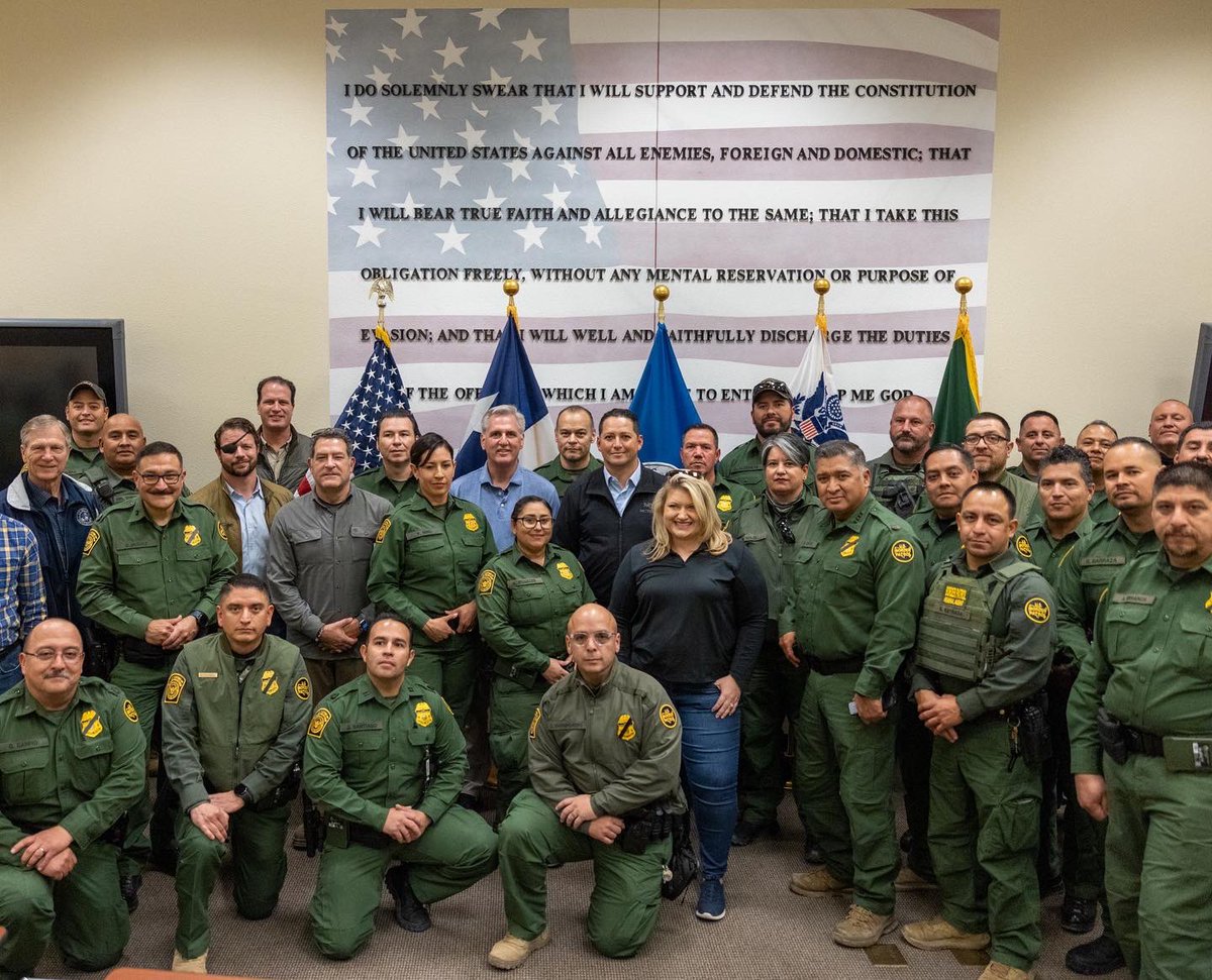 RT if you are thankful for our brave Border Patrol personnel! 🇺🇸