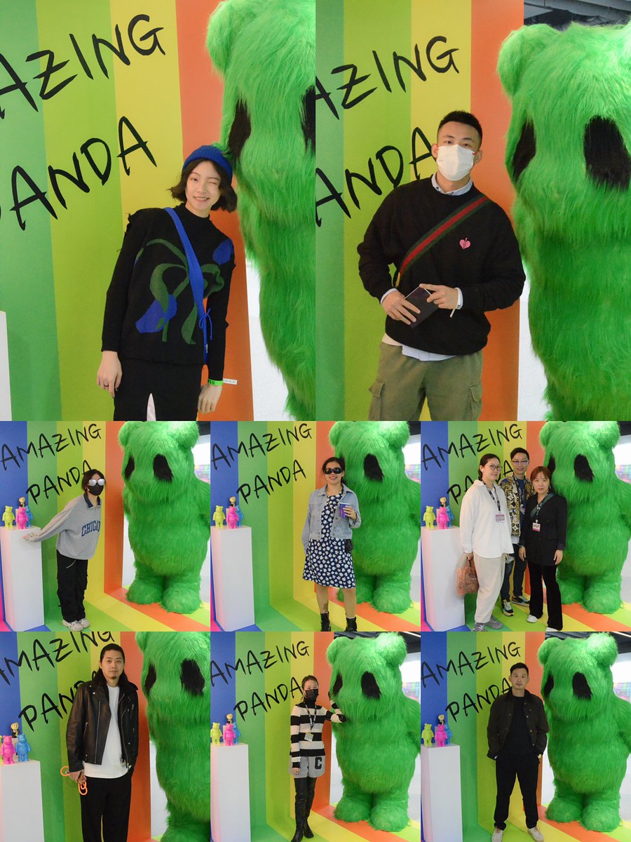 AMAZINGPANDA__'s tweet photo. 📸Selfie time at T. Art Con
Come meet me til 27 Nov in Shanghai

#AMAZINGPANDA #artoys #NFT #Metaverse #web3 #nftart #nftartgallery #pandatown #panda #pandagallery #shanghai #expo #gallery https://t.co/pzhKsAxh6O