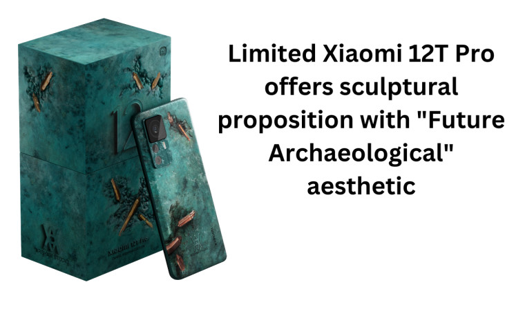 NeowinFeed's tweet photo. Xiaomi hopes for its limited 12T Pro to remain a "collectible piece for decades to come" #Xiaomi #12TPro #DanielArsham https://t.co/wqq6pdHueJ https://t.co/nczWMQYGU1