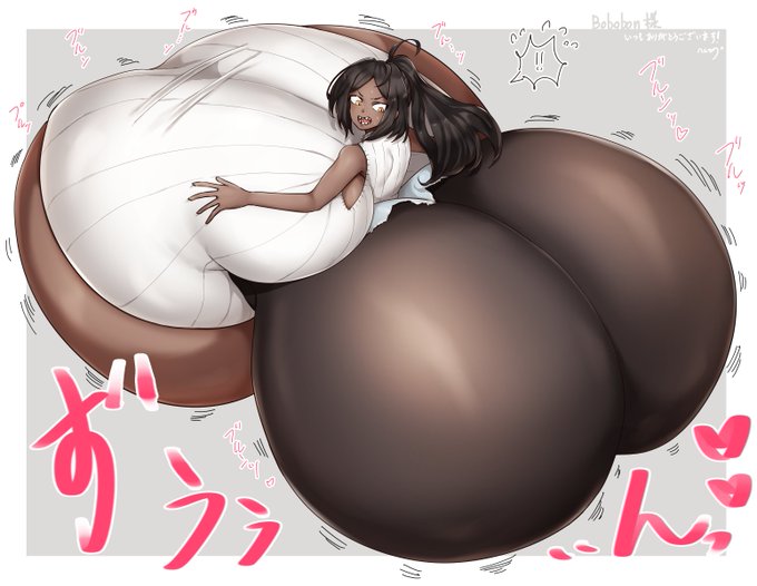 うちの子を描いて頂きました!
超乳超尻サンドイッチ!
イラスト:ハムマグさん(@ ham121ham) 