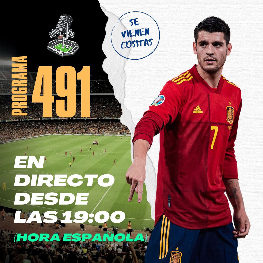 aPartidoUnico's tweet photo. 🟩DIRECTO a las 19:00h🇪🇦

⚽Enchufamos directo al acabar el #ESP-#COS🇨🇷.
📍ANALIZAMOS el partido, ponemos NOTA a los jugadores y comentamos lo más DESTACADO.
📌Repasamos los GRUPOS hasta ahora: con SORPRESAS.

¡PROGRAMÓN! 🔥🔥

🟣https://t.co/uKV8UMKxqL
🔴https://t.co/1eDwyJ8nMF https://t.co/a8P2zMsF4C