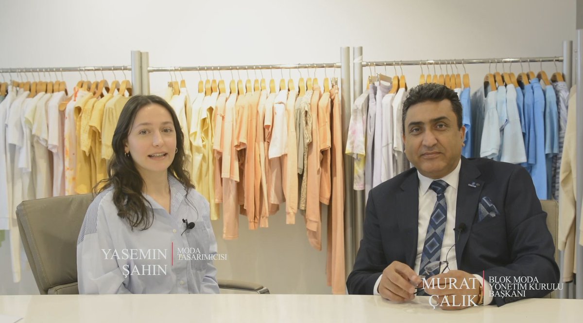BlokModa's tweet image. Yönetim Kurulu Başkanı&apos;mız Sayın Murat Çalık,
TİHCAD (Tekstil İhracatçıları ve Çalışanları Derneği) Z-Kuşağı Komitesi gençlerinin tekstil sektörüne dair sorularına cevaplar verdi.

Video Link: youtube.com/watch?v=79DODU…

#gelecek #zkusagı #mezuniyet