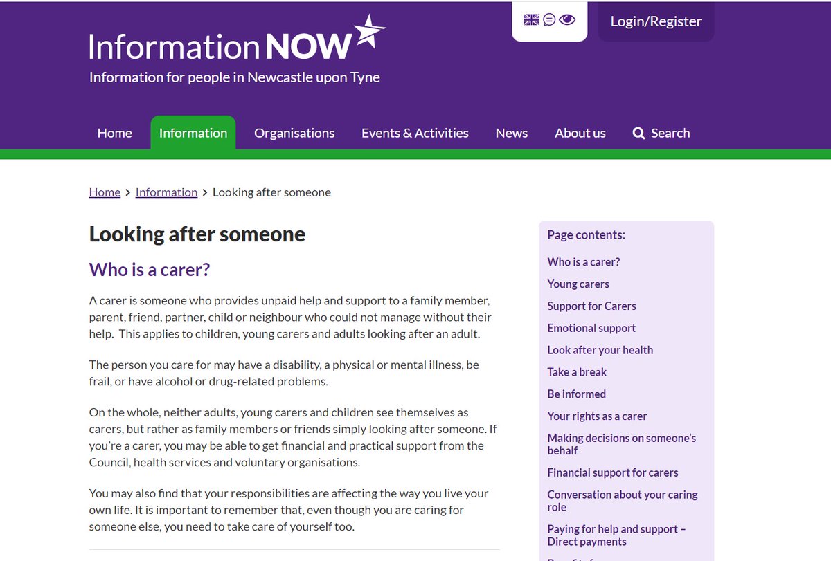 We're celebrating #CarersRightsDayNcl with local services who help carers. Join us to learn about caring &amp; where carers can get support InformationNOW.org.uk/carers 
@newcastlecouncil @nclcarers @britishredcross @propsnortheast @newcastlehosps <a href="/CNTWNHS/">Cumbria, Northumberland, Tyne and Wear NHS FT</a>   <a href="/newcastle_sab/">Newcastle SAB</a>