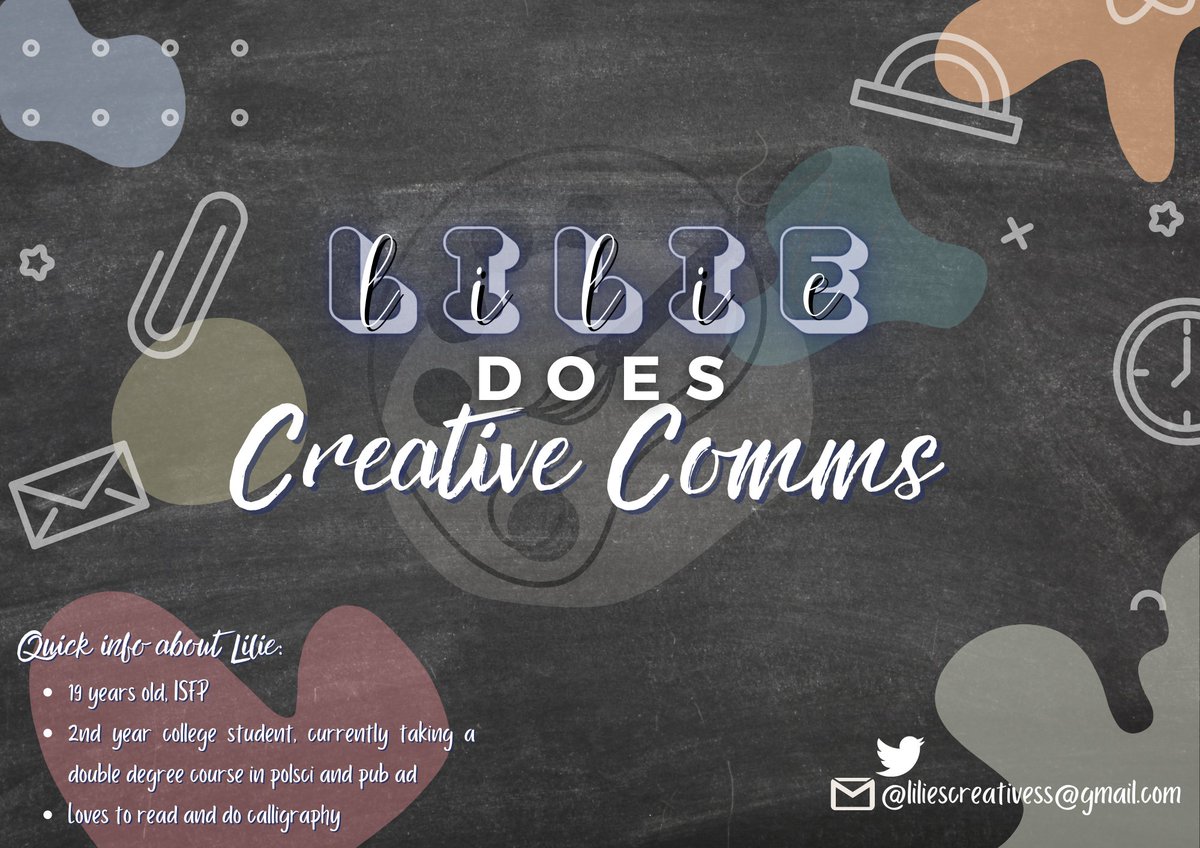 lilie_creates's tweet photo. 🖌EDITING / CREATIVE COMMISSIONS 🖌

need help with your creative tasks? don't worry, leave the editing to me!

hi! this is lilie, and I am open for creative commissions!

🖌dm @lilie_creatives for inquiries and price list https://t.co/XBT4RgaSlK