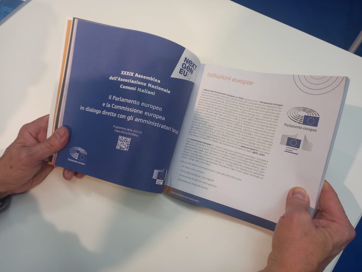 Seconda giornata dell’assemblea #ANCI2022. 
Allo stand di <a href="/europainitalia/">UE in Italia</a> e <a href="/Europarl_IT/">Parlamento europeo</a> sessioni informative molto partecipate su politiche coesione e #pnrr ! 

<a href="/comuni_anci/">comuni_anci</a>