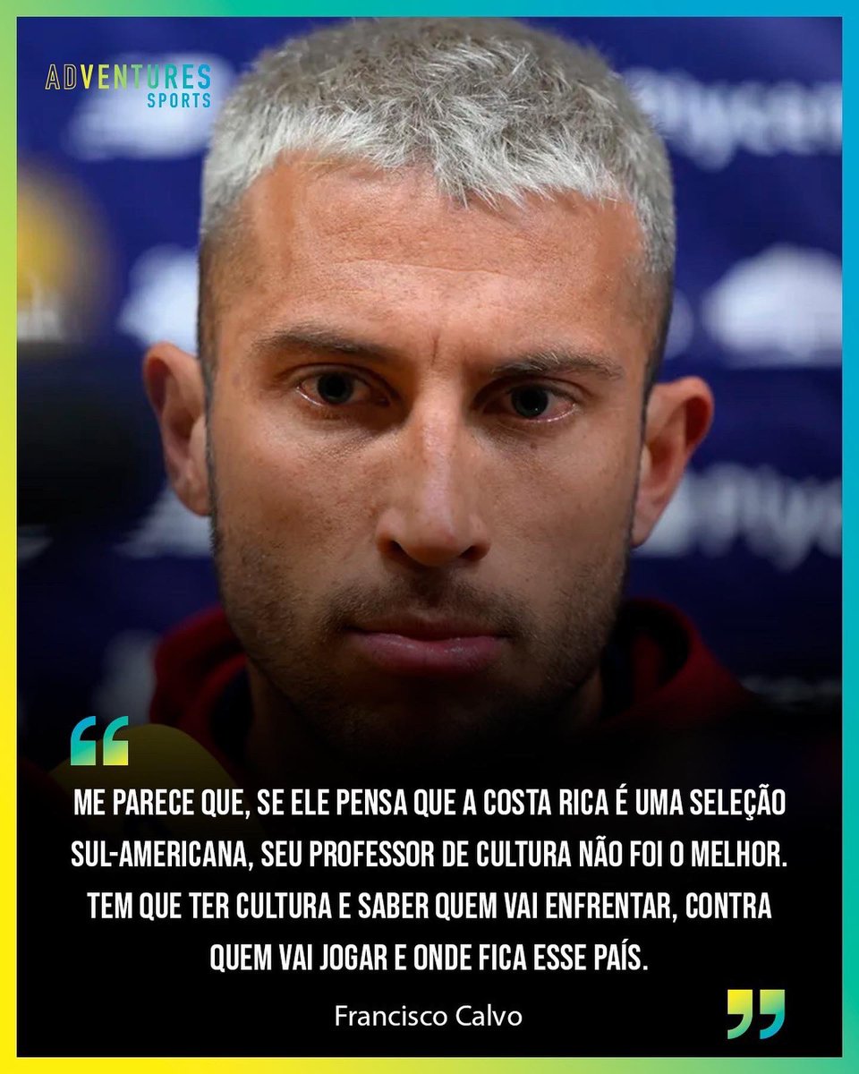 go_ots's tweet photo. Treta geográfica? Temos na #FIFAWorldCup!

Em entrevistas realizadas antes da partida entre #Espanha e #CostaRica, um dos assuntos não foi futebol. O técnico espanhol, #LuisEnrique, errou e levou uma bronca! 

Acha que os jogadores da #CostaRica vão mais motivados pro jogo? https://t.co/Ib5CQSgD1T