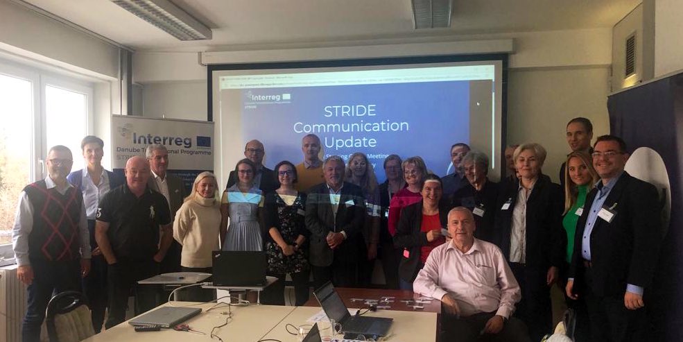 And that’s a wrap! 🎬 The international consortium of the <a href="/Interreg_Danube/">Danube Region Programme</a> STRIDE project gathered in Budapest yesterday for a final steering group meeting, where ensuring long-term impact was a main topic on the agenda.