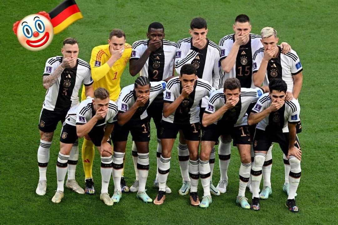 osamafahmy13's tweet photo. @nocontextfooty The country that occupied an entire continent and waged a world war and caused the death of 80 million people ,  and the displacement of thousands, and the ruin and destruction of billions, is coming to teach us how to respect and coexist with each other, guys. #SupportQatar https://t.co/aJt0tM6DdP