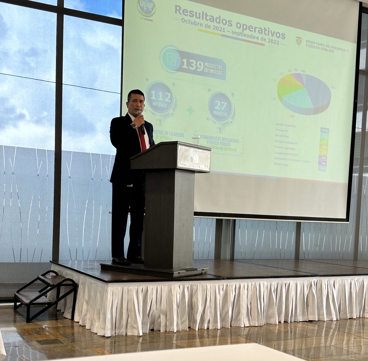 #AEstaHora

<a href="/Cornazar2/">Cornazar</a> y <a href="/Asojul/">Asojul</a> están presentes en la Rendición de Cuentas 2021 - 2022 que realiza la <a href="/UIAFColombia/">UIAF</a> en la ciudad de #Medellín.

Gracias a la Unidad de Información y Análisis Financiero por la invitación y por continuar promoviendo las #BuenasPrácticas