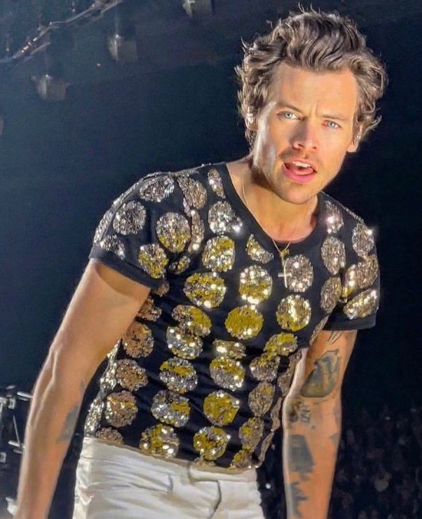 imaricocoi's tweet photo. hermanas estoy segura de que harry styles es un invento del gobierno, este hombre no puede ser real jamás https://t.co/2ccdI2vfRb
