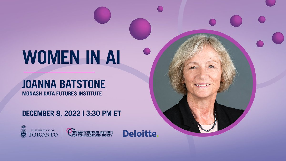 Schwartz Reisman Institute tweet media