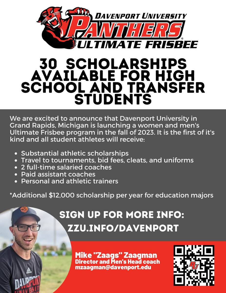 Davenport Ultimate Frisbee tweet media