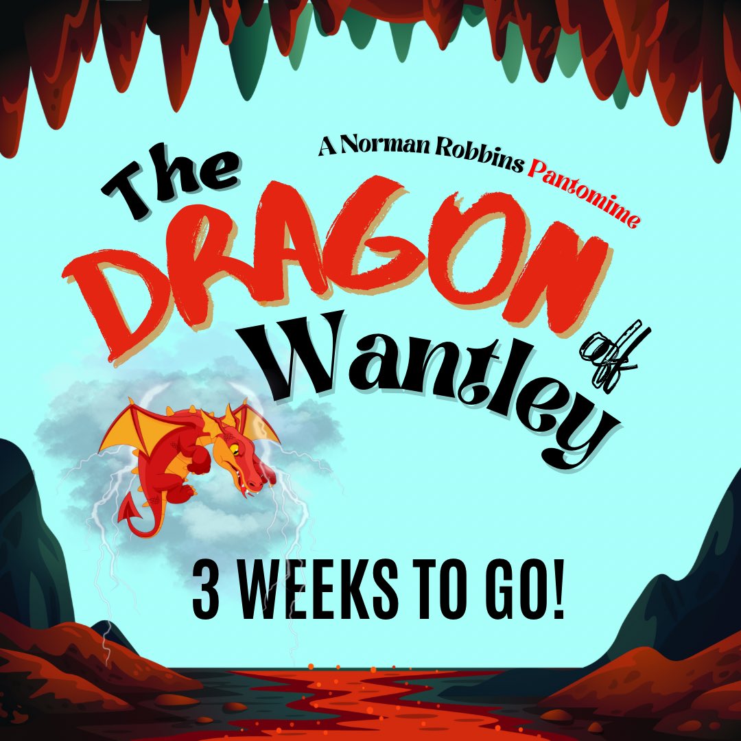 guildplayers's tweet photo. 3 WEEKS TO GO!!! 🚨

Have you got your tickets yet? 

No? Well you better get your skates on before the dragon gobbles them up! 

Book online 🎟️
https://t.co/HcMXtjRQVG

🗓️ 14 to 17 December 2022
⏰ 7:15 pm start (Saturday Matinee 2pm start)
🎟️ £8 per adult (£5 per child) https://t.co/xBIql9XG3h