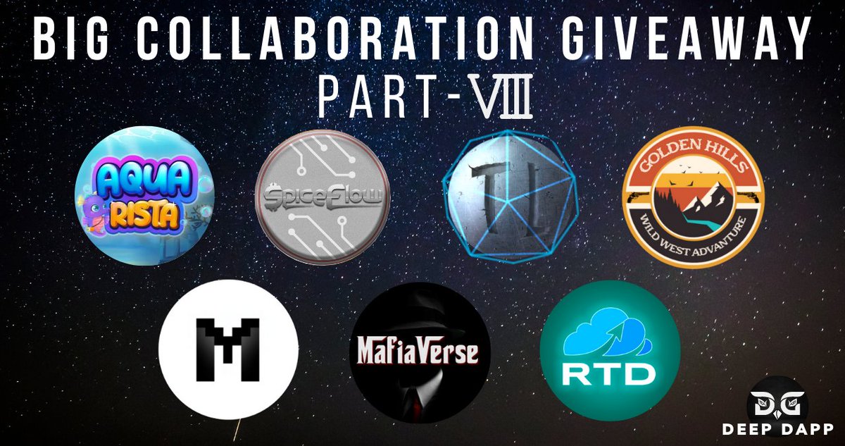 📌BIG COLLABORATION GIVEWAY | PART-VIII 

1️⃣❤️+ RT &amp; Tag 3 FRIENDS

2️⃣ ⬇️‼️GIVEAWAY LINK‼️⬇️
bblk.io/pQLp

⏲️End November 30
#NFTdrop #WAXP #P2E #Giveaway #PlayToEarn #PLAYTOEARNGAMES #WAX #WAXNFT #Airdrop #Airdrops #NFTs #Atomichub #FreeNFT #GiveawayAlert #GiveawayNFT