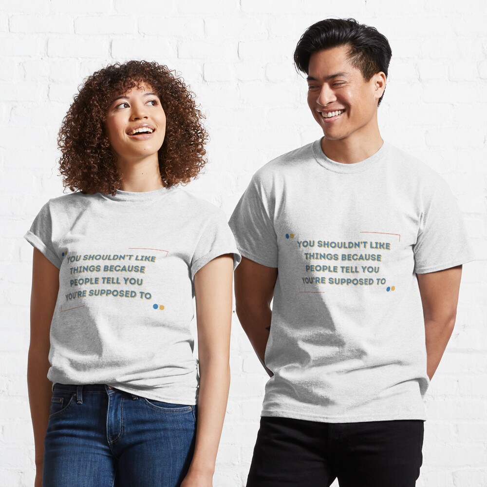 jyoo_taki's tweet photo. " You shouldn't like things because people tell you you're supposed to"_ Jonathan Byers
 <Check link in the bio> 
#strangerthingsnetflix #strangerthingslovers #strangerthingsquote #canvasmountedprint #canvasprint #motivationtshirts #printondemandshirt #whitebuckethat https://t.co/NqN1yB5cNA