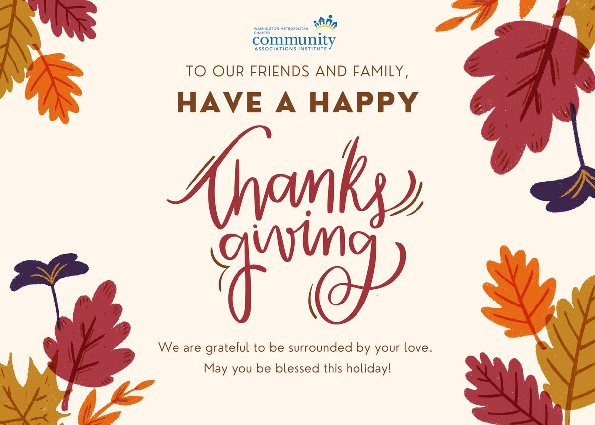 WMCCAI's tweet photo. We are grateful for everyone's continuing support of WMCCAI and hope that you all have a wonderful Thanksgiving! As a reminder, our office will be closed for the remainder of the week. #WMCCAI #happythanksgiving https://t.co/KHk1SoY9Og