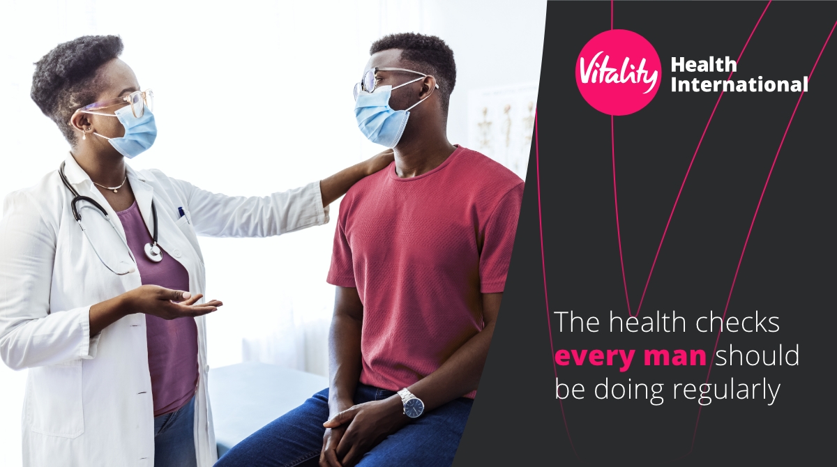 Regular screening 🔍 empowers you to stay on top of your health. This #MensHealthMonth we encourage all men to go for these routine health checks: discv.co/MaleHealthChec…. 

#VitalityHealthInternational #HealthChecks