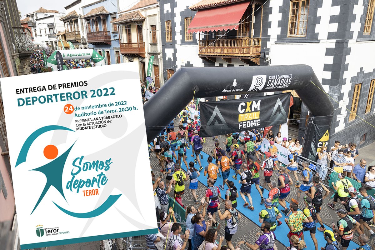 Teror reconoce este jueves el esfuerzo de sus deportistas en la Gala DeporTeror 202 teror.es/teror-reconoce…