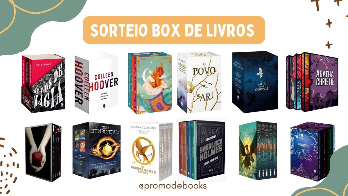 Promo de Books 📚 tweet media