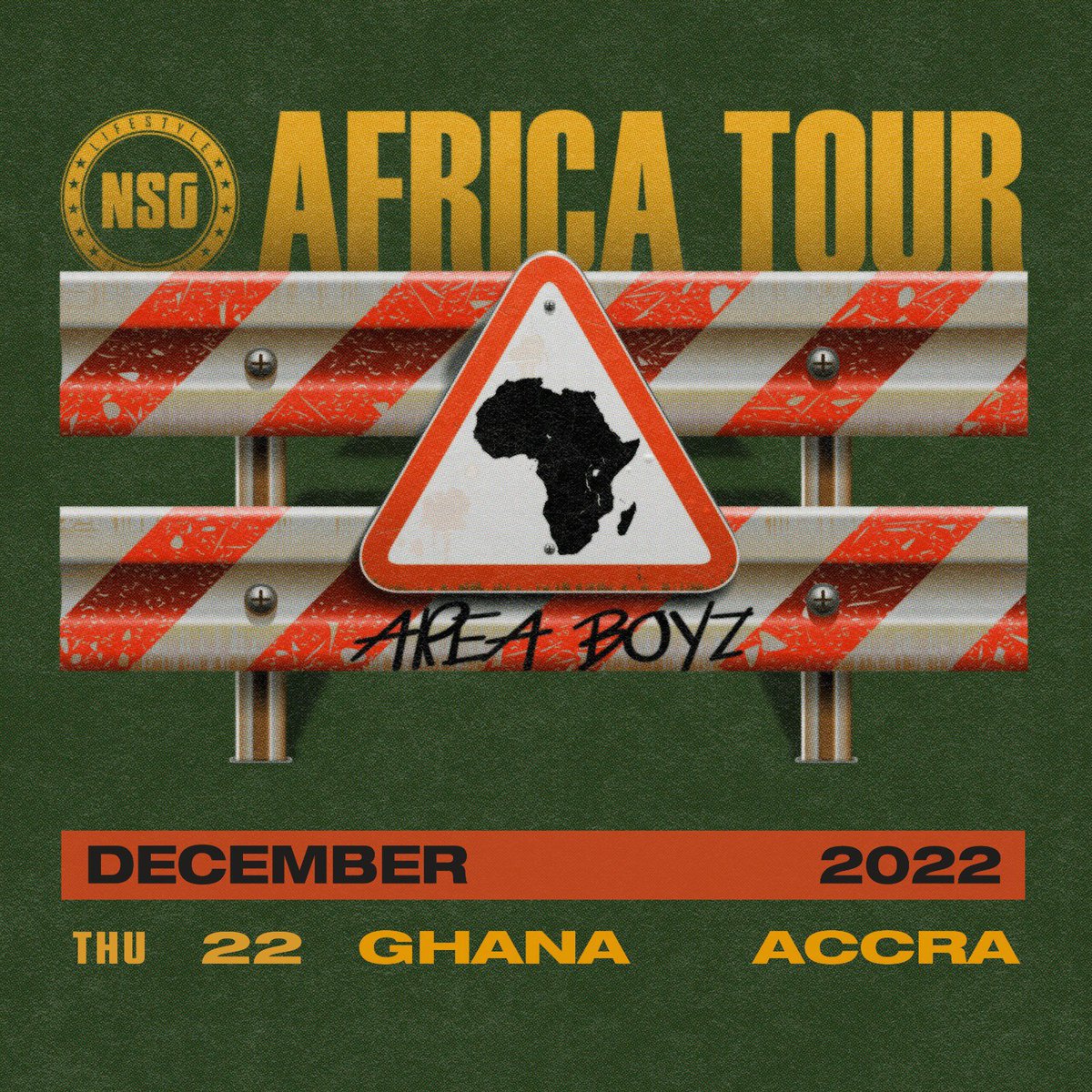 hyperactive_gh's tweet photo. UPDATE: Physical tickets for @NSG
ROADBLOCK AFRICA TOUR out now | Details for purchasing below:
🎫: GHC 190 (GENERAL ADMISSION)
GHC 380 ( VIP ADMISSION)
📍: @TheAreaBar, Osu or contact us.
#stayhyperactive https://t.co/IpeXFLjGbP