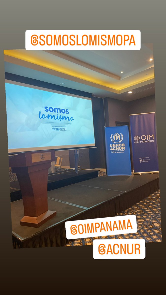 SOMOS LO MISMO, Nacionales, Refugiados y migrantes, todos personas con derechos humanos,