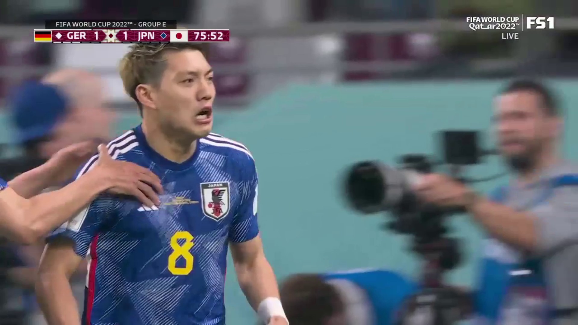 A closer look at Japan's equalizer by Ritsu Doan 🔥🇯🇵”