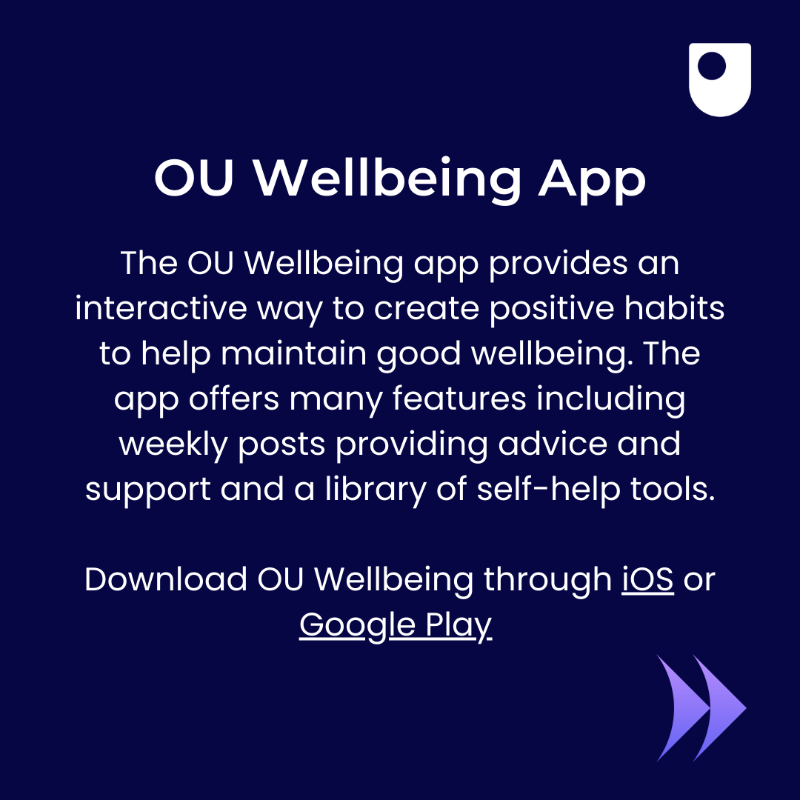 OpenUniversity's tweet photo. It's vital that we all take the time to consider our own mental health and wellbeing, as well as those around us.

Here is where you can access support 👇 #SafeguardingWeek