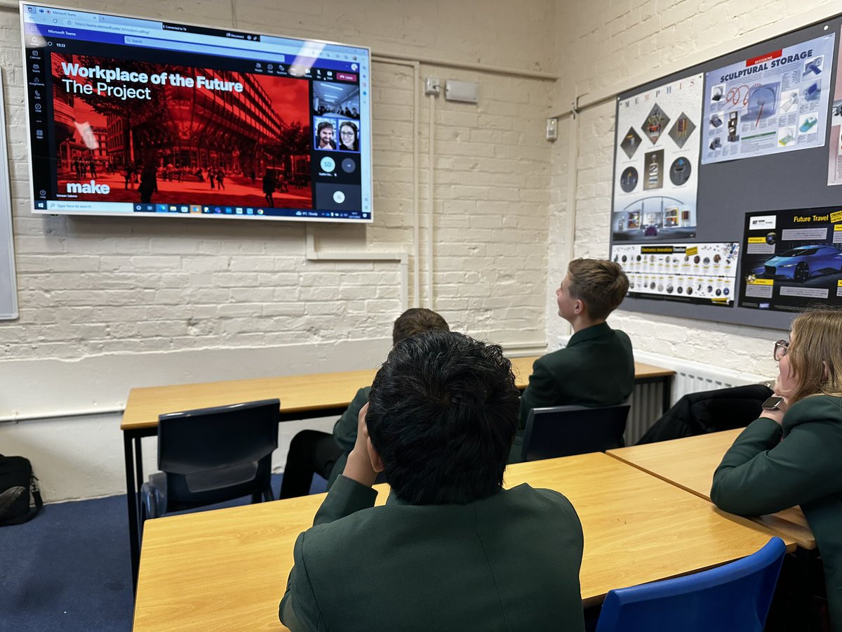 Akeley Wood School (@akeley_wood) on Twitter photo It’s very exciting for our Year 9 DT students to be on a call, right now, with <a href="/MakeArchitects/">Make Architects</a> to find out details of the project they’ll be working on next week in a full day workshop in collaboration with <a href="/RIBA/">Royal Institute of British Architects</a>. Students must design ‘The skyscraper of the future’. More to come! It’s very exciting for our Year 9 DT students to be on a call, right now, with <a href="/MakeArchitects/">Make Architects</a> to find out details of the project they’ll be working on next week in a full day workshop in collaboration with <a href="/RIBA/">Royal Institute of British Architects</a>. Students must design ‘The skyscraper of the future’. More to come!