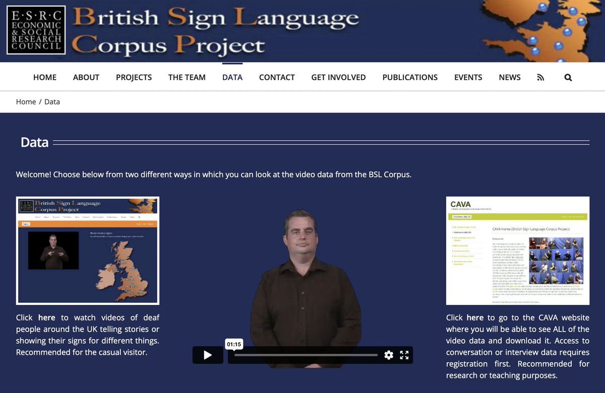 DCAL_UCL's tweet photo. Learning British Sign Language? Explore the
@DCAL_UCL #BSLCorpus
https://t.co/2adaieMX2Y
User testimonials help us improve the corpus and to keep it free - please do share your thoughts!
#DisabilityHistoryMonth #BSL https://t.co/y9MyRBiynu