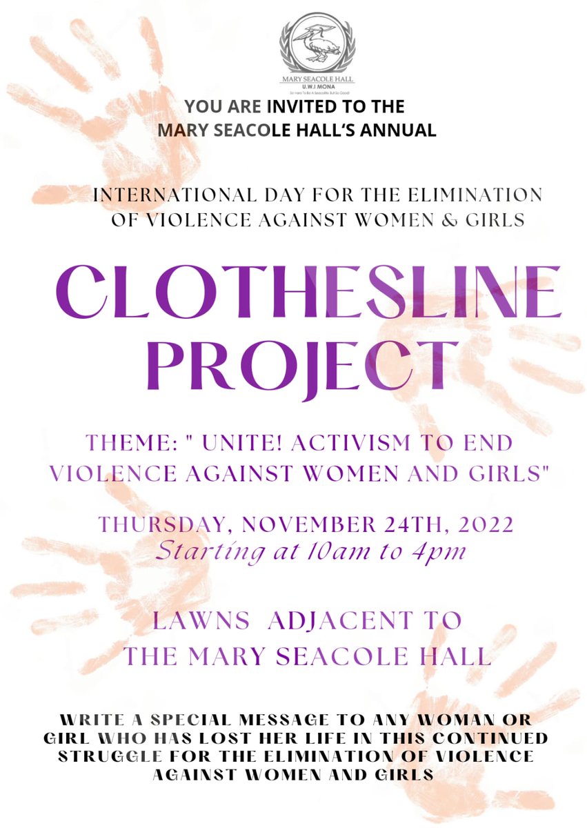 HypeblockMSH's tweet photo. The Clothesline Project: a visual installment of shirts with graphic messages and illustrations. We would be honoured to have you write a special message to any woman or girl who has lost her life in this continued struggle for the elimination of violence against women and girls. https://t.co/rZh5jgIPcV