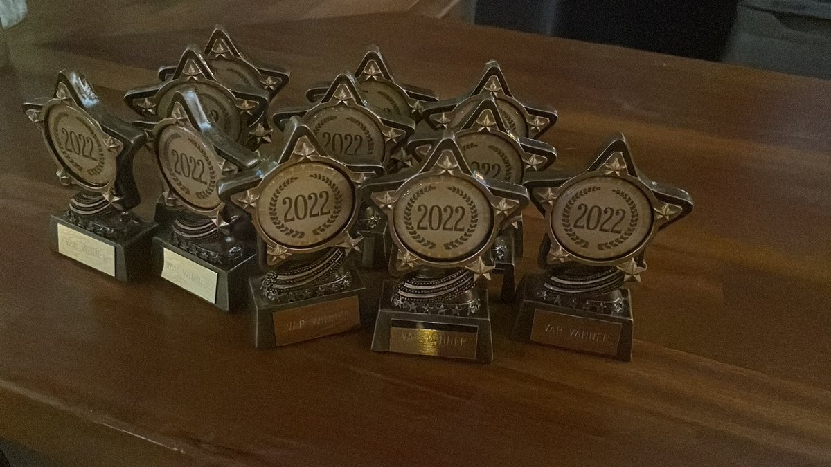 It’s our awards night tonight after our #lcsl <a href="/CharitySoftball/">London Charity Softball League</a> Shield winning season. But who has won our prestigious #VAR awards? 🏆