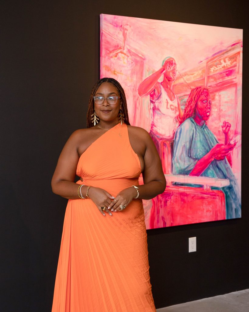 artnet's tweet photo. At 26, Cierra Britton is already fulfilling her dream: opening an art gallery dedicated to supporting women of color: https://t.co/DZtroWpkxa https://t.co/Ko0DbuBX2t