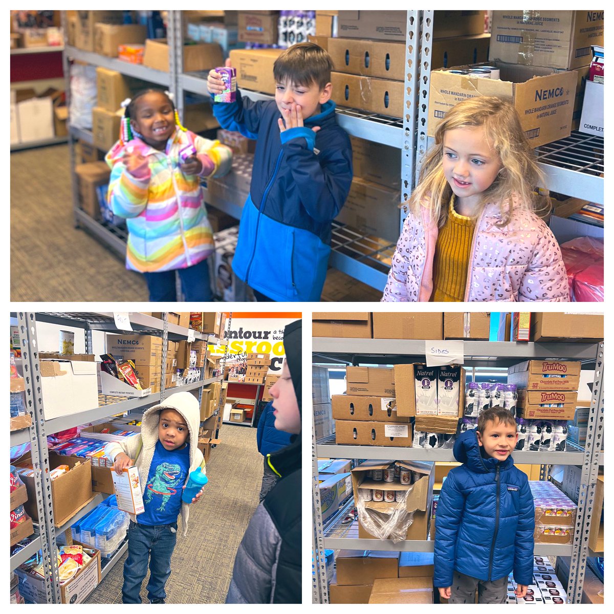 Took a trip to the <a href="/hilltopspartan/">Montour High School</a>  Classroom Cupboard to donate the leftover food from our Thanksgiving feast! #montourproud <a href="/MontourSD/">Montour School District</a>