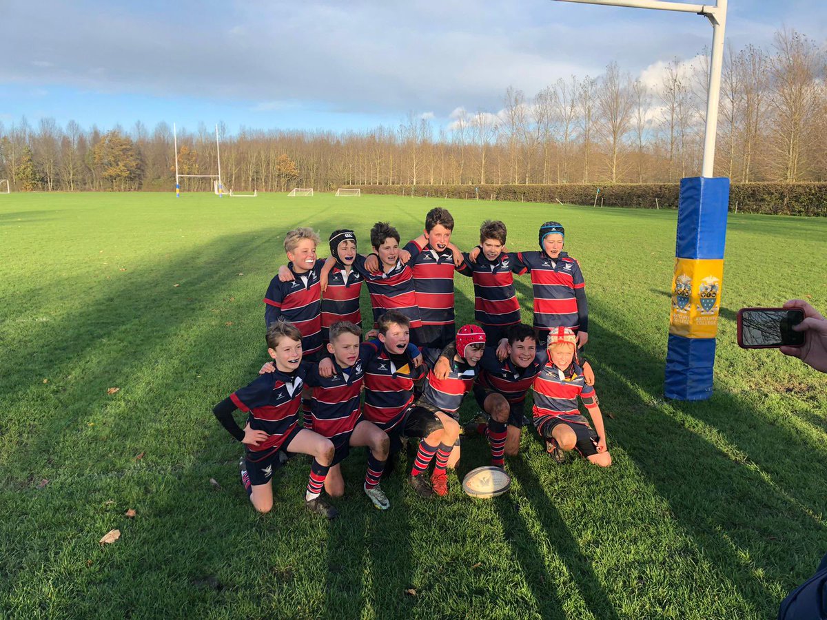 KateSymonds3's tweet photo. Winning team at IAPS tournament hosted by Ratcliffe College today #mespede #sjssport @SJSSport1 #u11rugby @SJS_Head @Stamford_Sport https://t.co/bOiwppnBEj