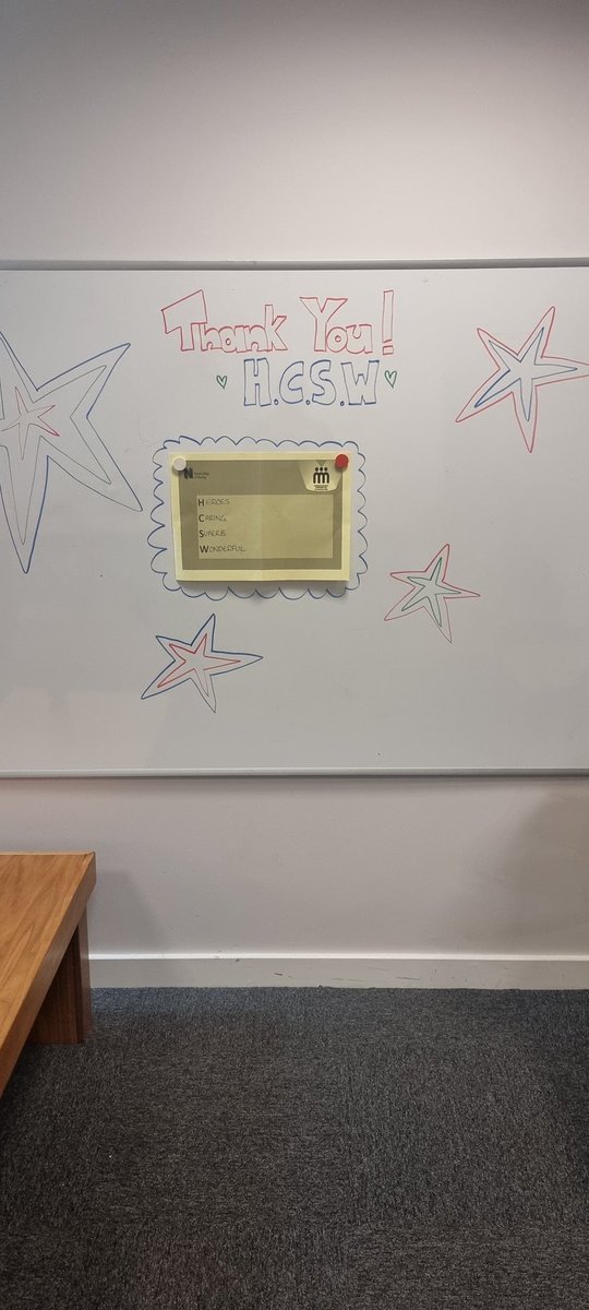 A big thank you to all the hard working HCSW in Wards 1,2 and 3 New Vic #NursingSupportWorkersDay <a href="/nhsggc/">NHS Greater Glasgow and Clyde</a>