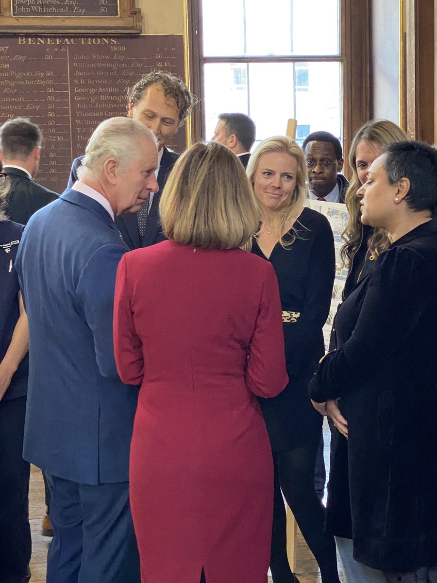 shanedegaris's tweet photo. Delighted to meet His Majesty King Charles today along with staff, patients and supporters of our Hospitals. Thankyou for visiting! @NHSBartsHealth @BartsHospital @Barts_Charity https://t.co/Q7PDp3WHvo
