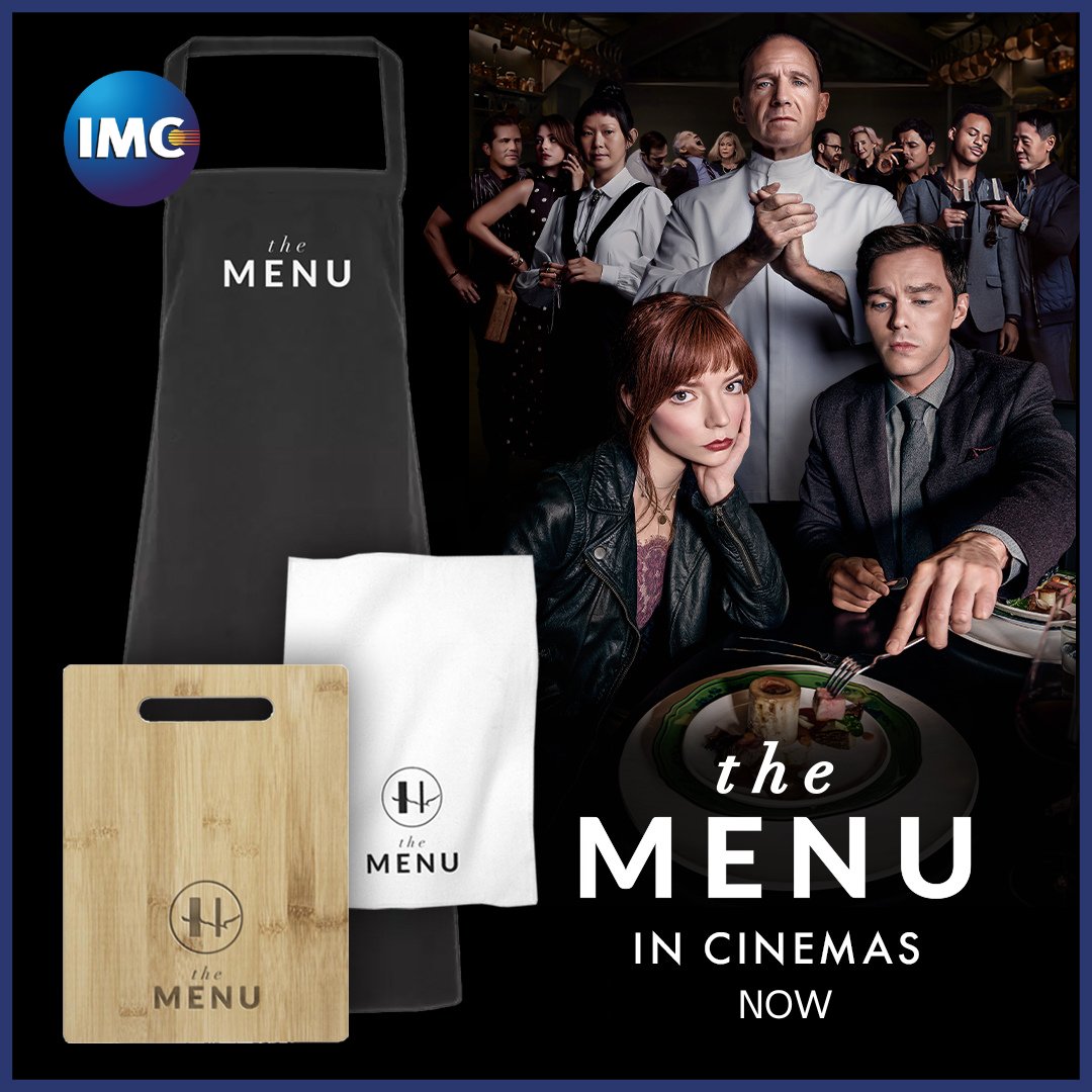 imccinemas's tweet photo. ✨Competition time✨

Want to win this exclusive merch pack for #TheMenu 

To enter:
⭐ Like this post
⭐ Retweet
⭐ Comment 
⭐ Follow us

Good luck🤞

*one winner will be chosen at random*
*terms and conditions apply*

#imccinemas https://t.co/O7a3kHpOOT
