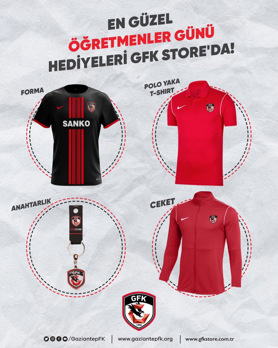 GfkStore's tweet photo. 🎁 24 Kasım Öğretmenler Gününe özel hediyeler, kırmızı-siyah renkleriyle GFK Store’da sizleri bekliyor! 

📍 Sanko Park AVM
🌐 https://t.co/5deIxV7taM https://t.co/dLwugmKL1Q