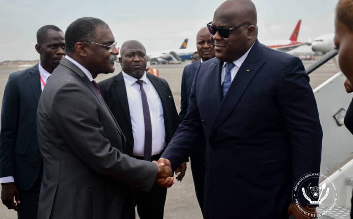 Presidence_RDC's tweet image. #RDC 23.11.2022|#Luanda 
Arrivé à Luanda (Angola), ce Mercredi, le Chef de l'État, Félix-Antoine Tshisekedi Tshilombo prend part au Mini-Sommet des Chefs d'État de la région sur la Paix et la Sécurité à l'Est de la RDC.