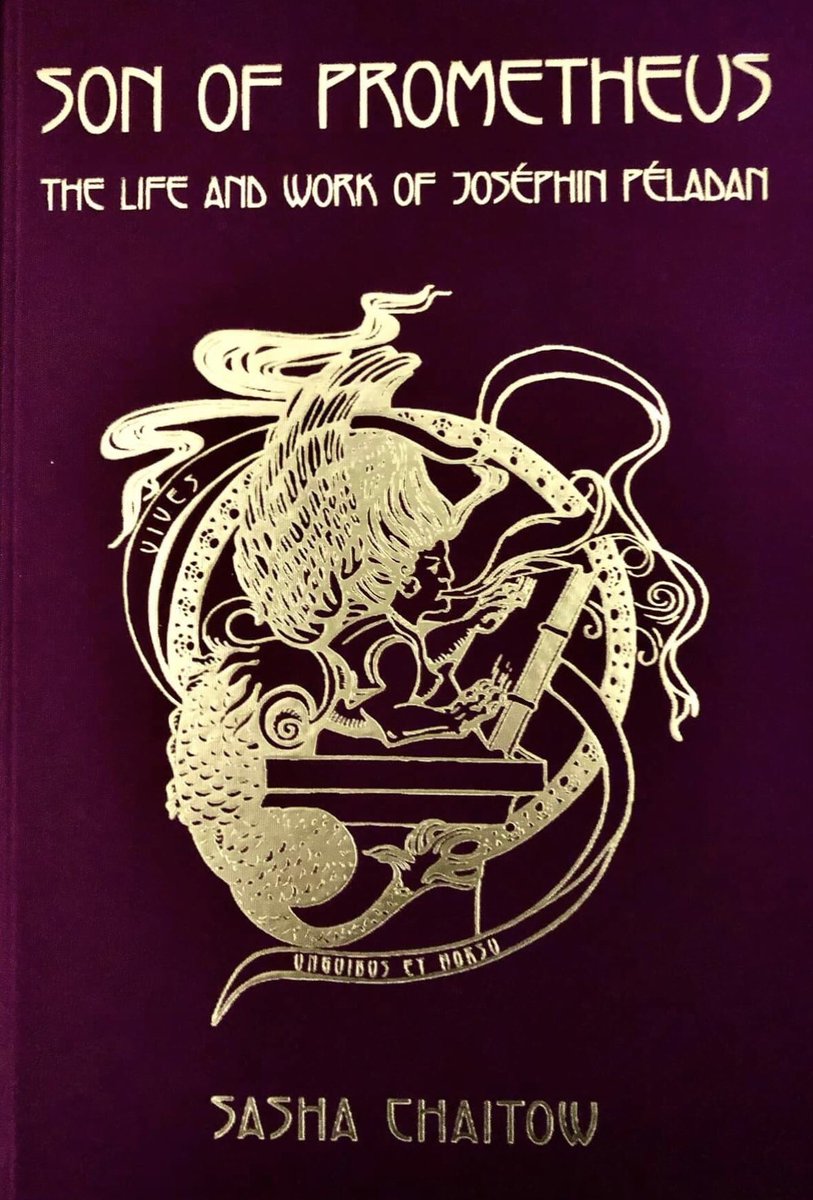 I have contributed a foreword to Sasha Chaitow’s book ”Son of Prometheus: The Life and Work of Joséphin Péladan”, out now. A must if you have any kind of interest in turn-of-the-century esoteric art, especially its symbolist varieties.