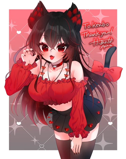✧commission✧めちゃくちゃ私好みの女の子!リクエストありがとうございました #Skeb 