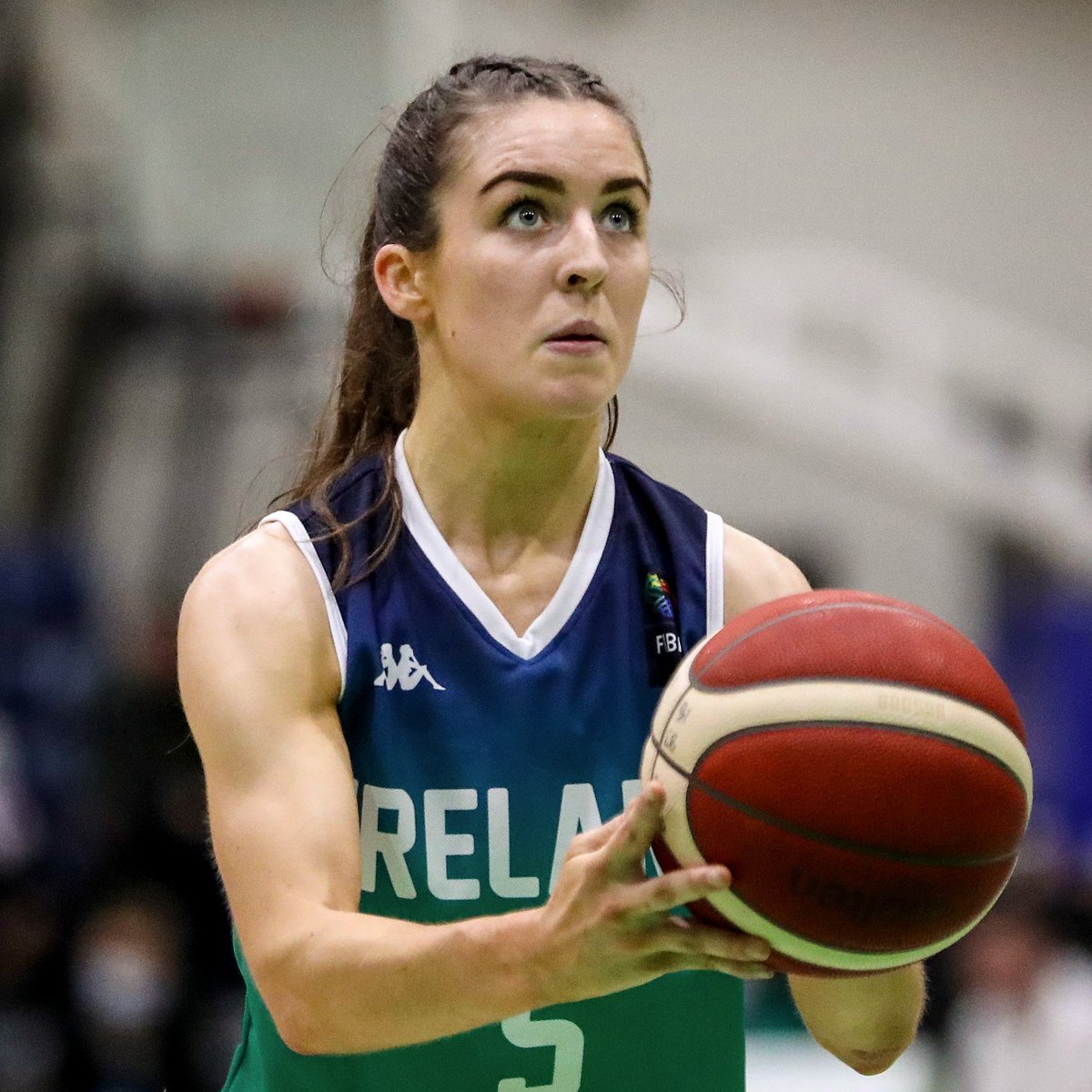 BballIrl's tweet photo. Tune into @GameOn2FM this evening around 6:30pm to hear @dayna_finn &amp; @bridgetherlihy1 preview our 𝗦𝗢𝗟𝗗 𝗢𝗨𝗧, FIBA Women's EuroBasket 2023 qualifier against The Netherlands at the National Basketball Arena with @mariecrowe. 

👀| Just ４days to go. 

#Greenmeansgo ☘️ https://t.co/XeCNotgdfV
