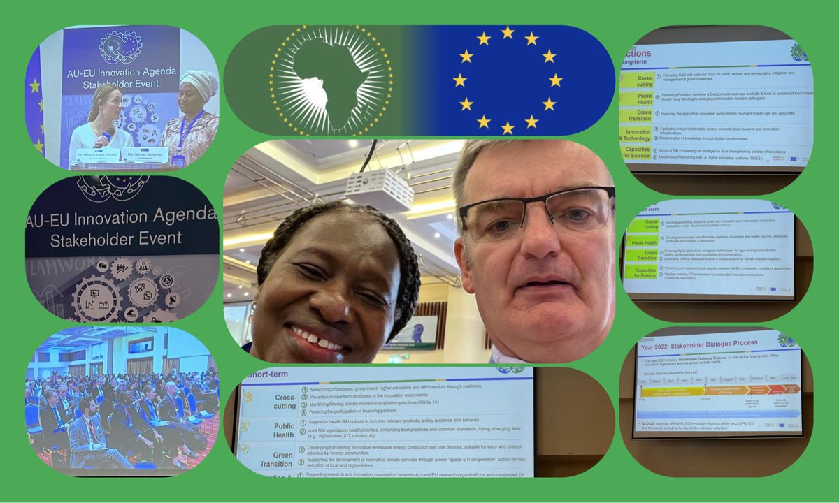 Round up of day 1 at AU-EU Innovation Agenda Stakeholder event in #Nairobi #AUEU Great meeting🇰🇪 🇪🇺