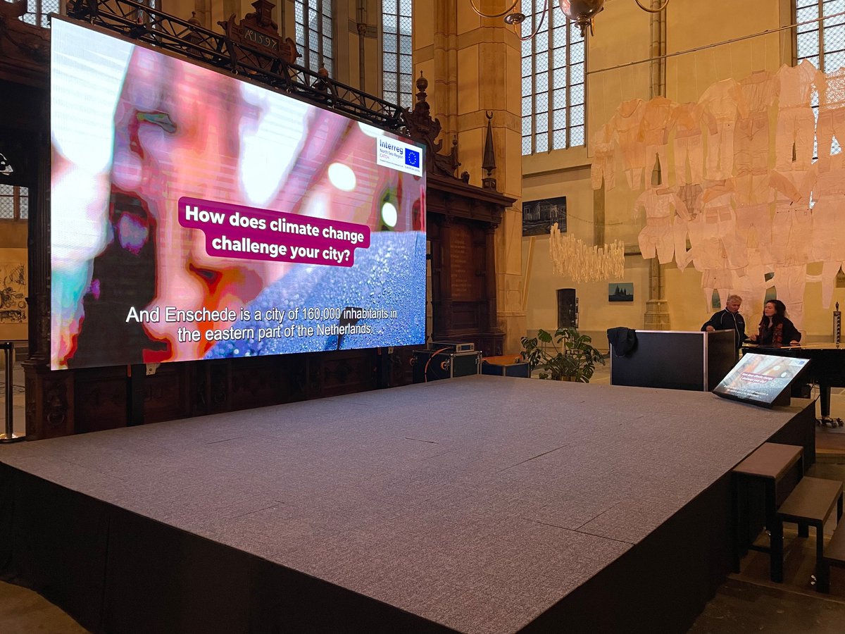 NorthSeaRegion's tweet image. The @NorthSeaRegion @CATCH_interreg project is preparing for its final symposium, which will take place in #Zwolle in the #Netherlands tomorrow. Here they are this evening getting ready. 

#WearetheNorthSea #interreg #EU