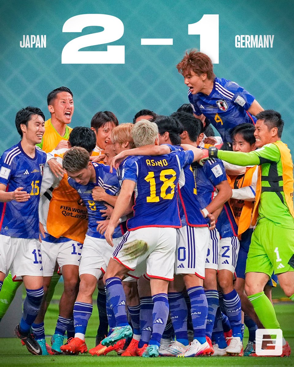 Jappaaaaaannnn has done it ❤❤❤ Japan defeats Germany (2-1) #FIFAWorldCup #GERJPN
